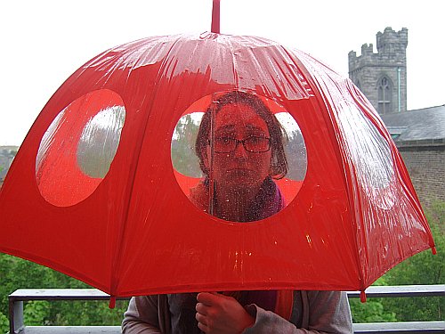 aoife in the rain