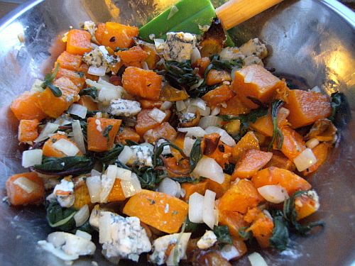 butternut blue cheese mix