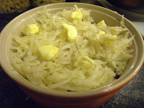 pie with potato before oven