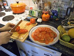 tomatoes on plate  small