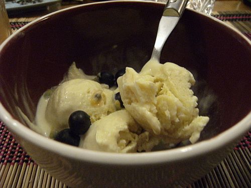 coconut and ginger ice cream second helping