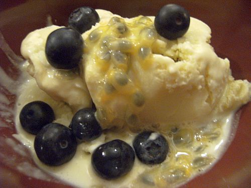 coconut and ginger ice cream