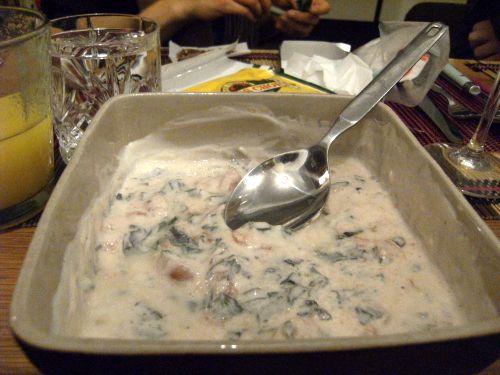 tomato and mint raita