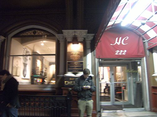 chelsea hotel front door