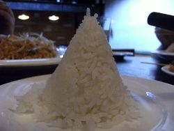 my mountain of rice
