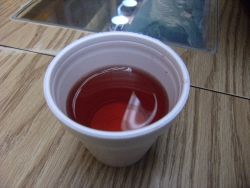 iced plum tea