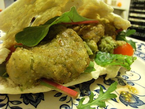 falafel in pitta big