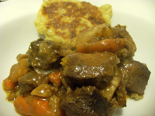 stew and boxty yumminess