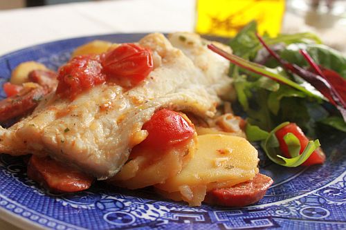 baked haddock