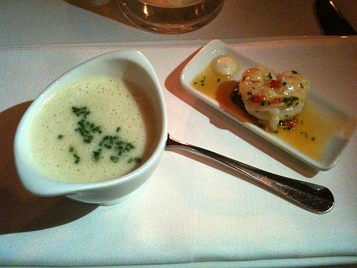 parsnip and vanilla soup