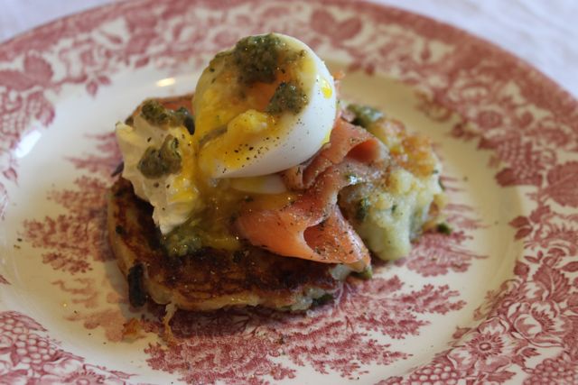 salmon and potato cakes