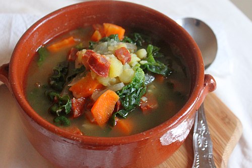 chorizo and potato soup