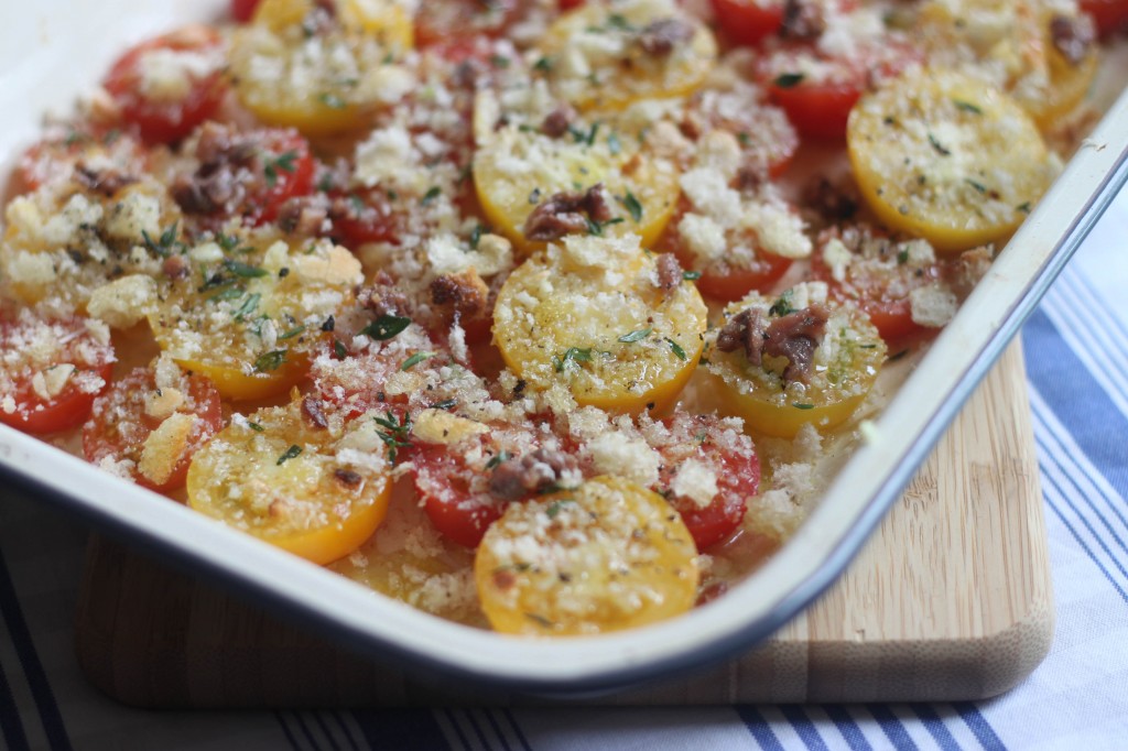 Crispy Slow Roasted Tomato Pasta