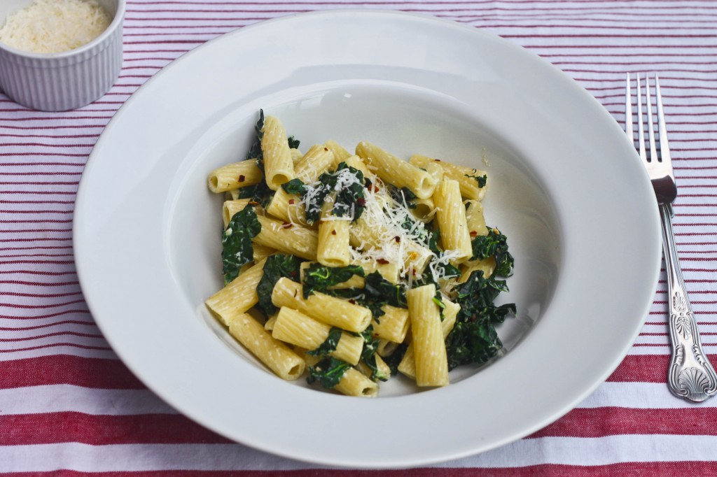 Kale and Anchovy Pasta-2