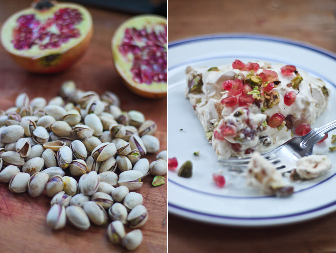 Pistachio-and-pavlova